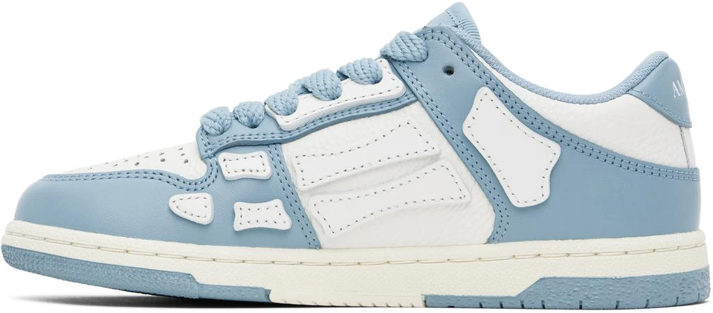 AMIRI Kids Blue & White Skel-Top Low Sneakers 3