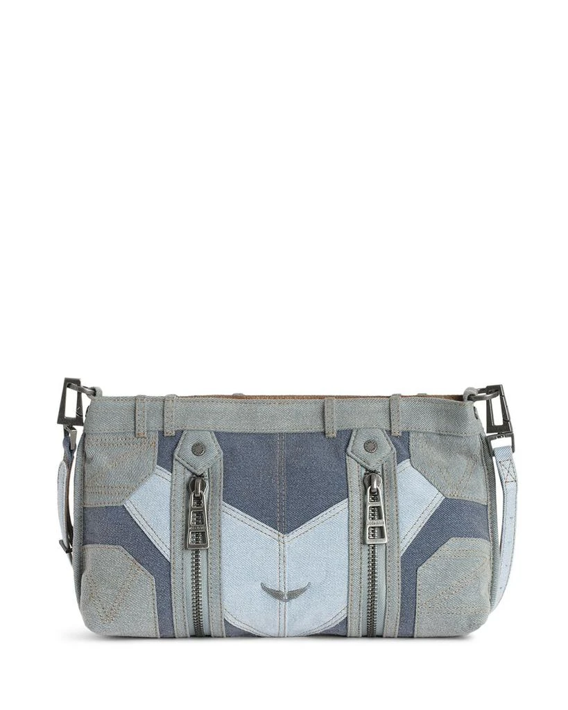 Sunny Moody Denim Patchwork Crossbody – On Sale Now with Up to 50