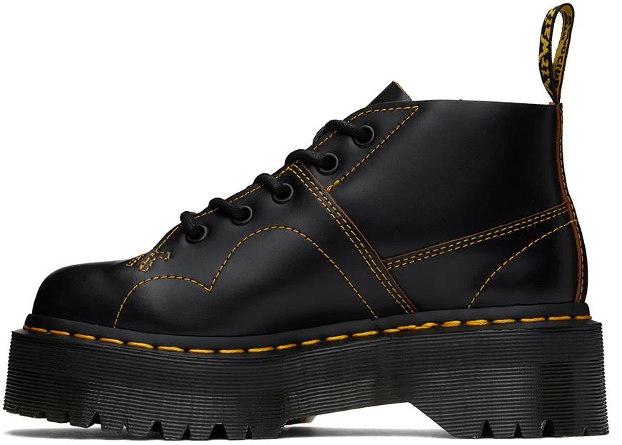 Dr. Martens Black Church Platform Monkey Derbys 3