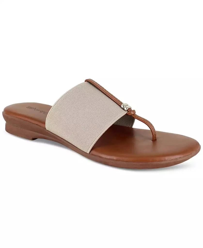 Style & Co Women's Italiaa Elastic Band Flat Sandals, Created for Macy's 1