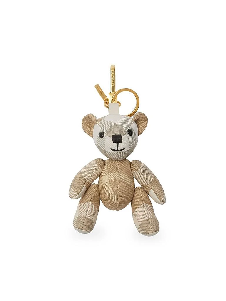 Burberry Thomas Bear Wool-Blend Charm Keychain 1