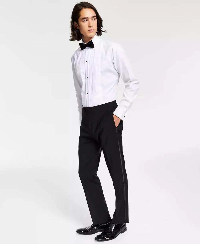 Calvin Klein Men's Slim-Fit Infinite Stretch Black Tuxedo Pants 1