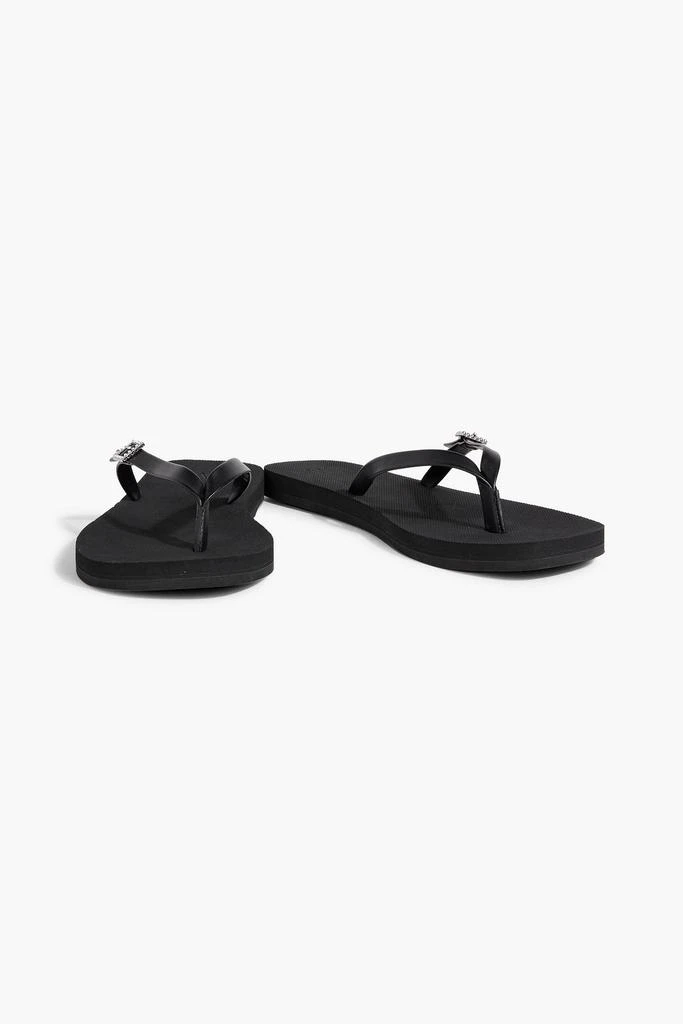 Stuart Weitzman Embellished flip flops 2