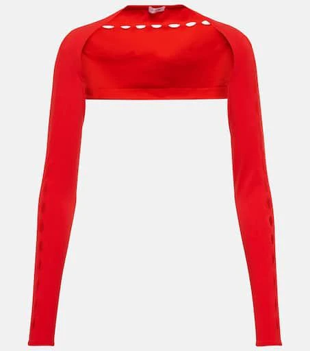 Alaïa Cutout technical bolero 1