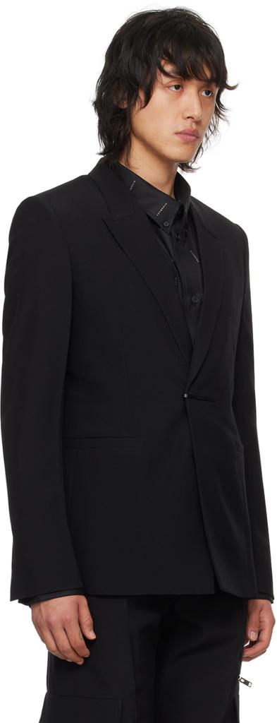 Givenchy Black Slim-Fit Blazer - Suits - BeyondStyle