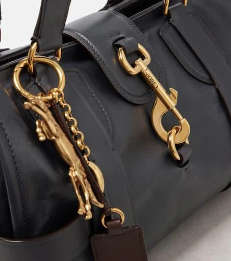 Chloé Kerala 25 Large leather shoulder bag 6