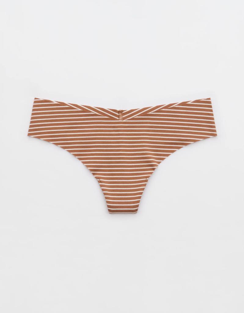 Aerie Superchill No Show Cotton Thong Underwear