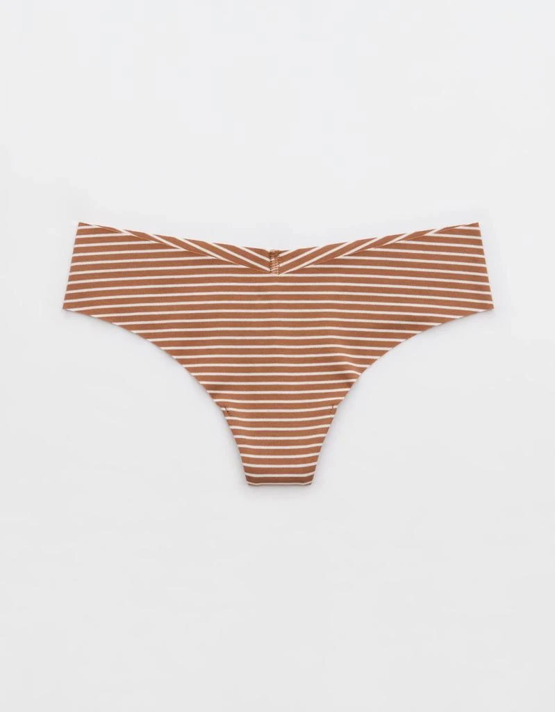 Aerie Superchill No Show Cotton Thong Underwear 1