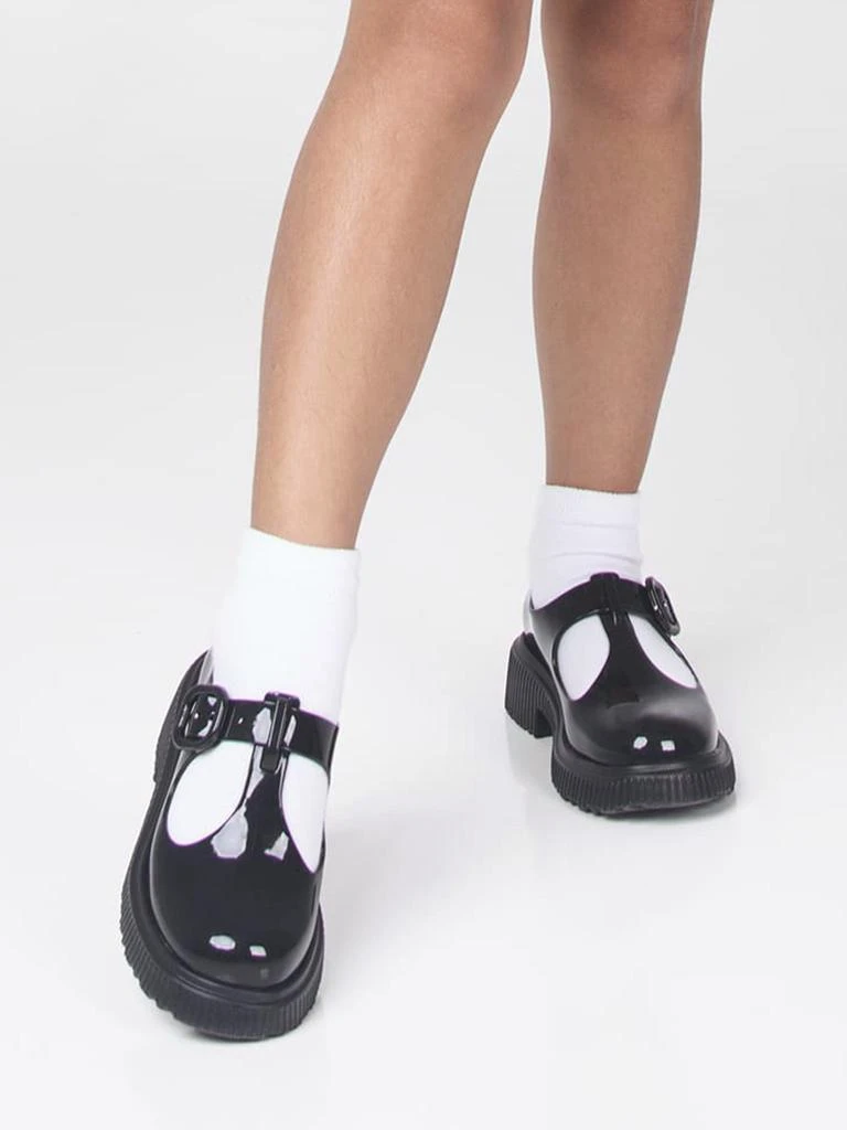 Mini Melissa Mini Melissa Girls Jackie T-Bar Jelly Shoes in Black 6