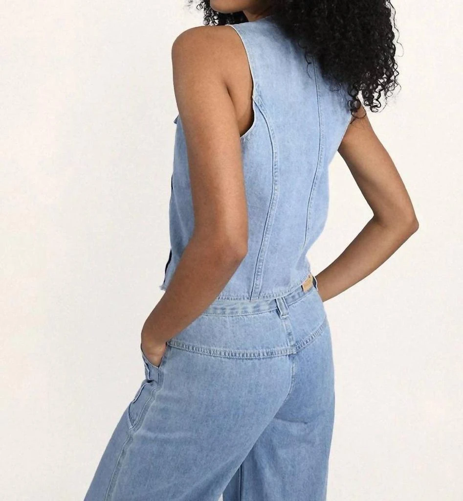 Molly Bracken Molly Bracken - SLEEVELESS DENIM JACKET 3