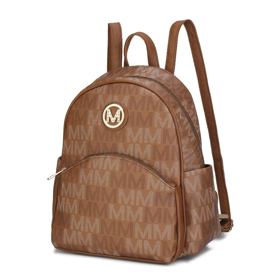 MKF Collection by Mia k. Palmer Vegan Leather Signature logo-print Women’s Backpack 10