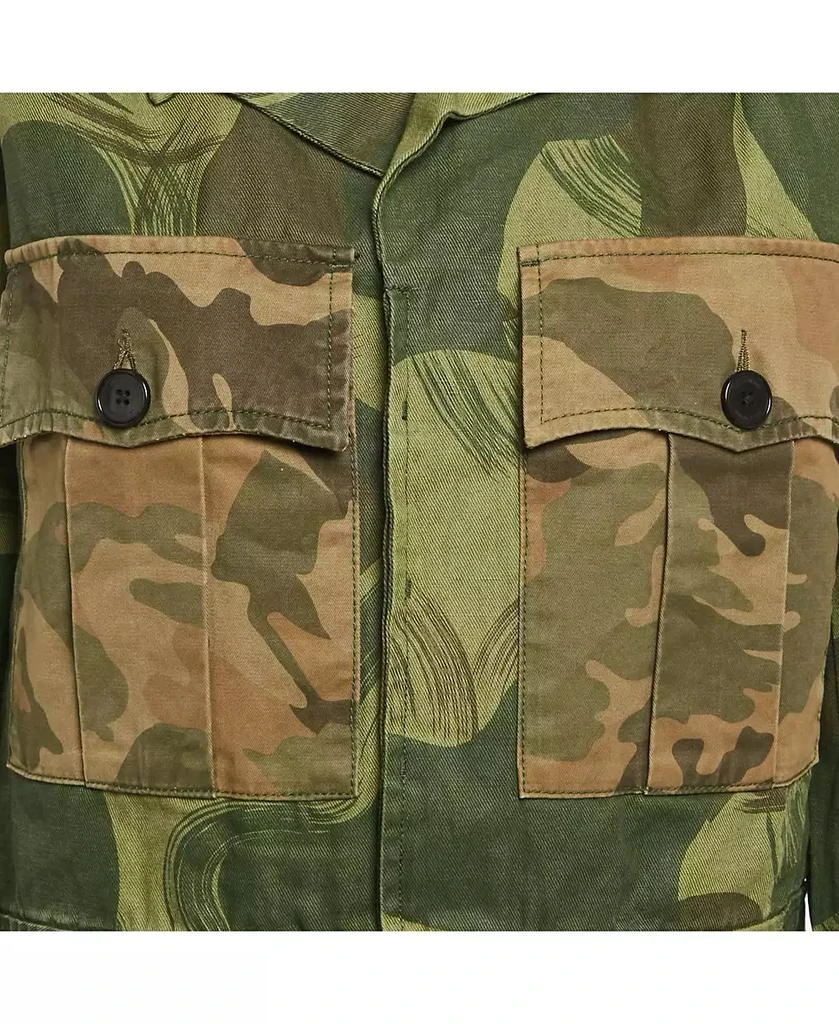 Pre-Owned Zadig 
Voltaire Women
s Military Camouflage Cotton Blend Kaleno Jacket 3