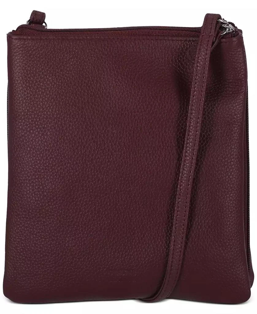 Giani Bernini Triple-Zip Pebble Leather Dasher Crossbody, Exclusively at Macy's 3