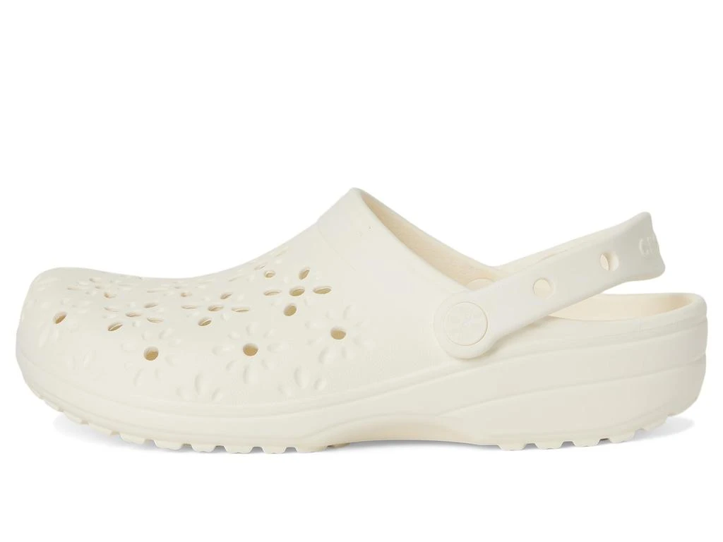 Crocs Classic Clogs with Floral Cut Out Design 4