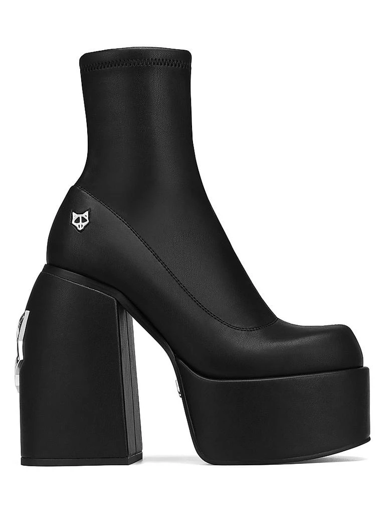 Naked Wolfe Sugar Black Platform Booties 1