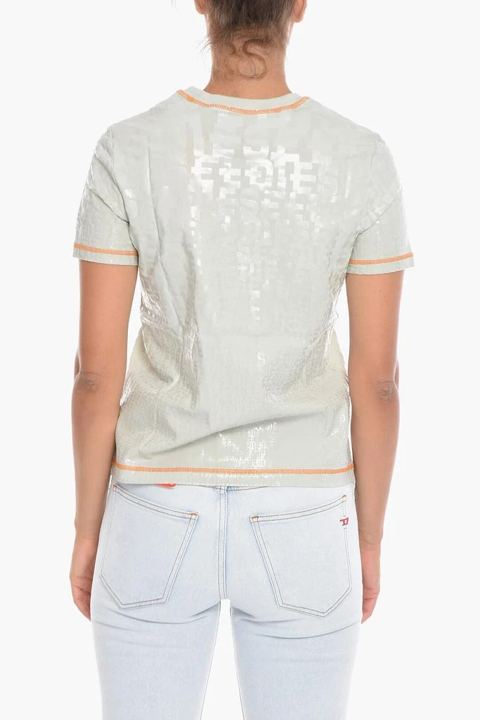Diesel All-Over Monogram T-REG-MON Crew-Neck T-shirt 2
