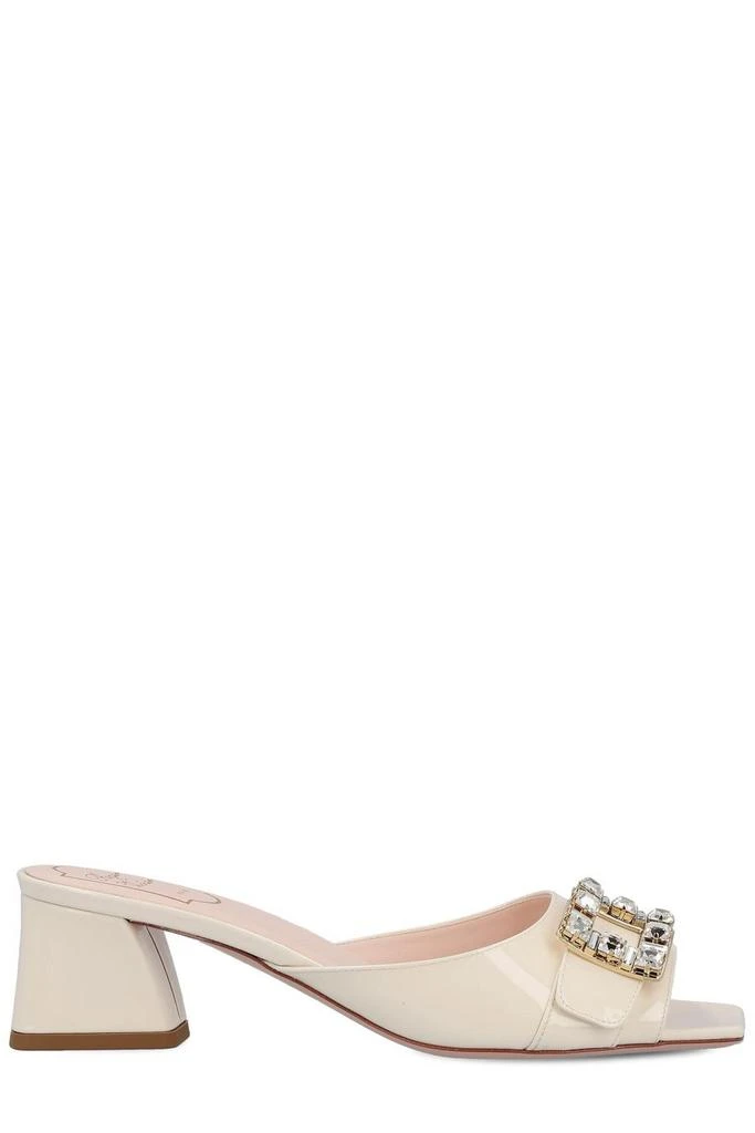 Roger Vivier Roger Vivier Embellished Slip-On Sandals 1