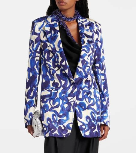 Dries Van Noten Printed blazer 4