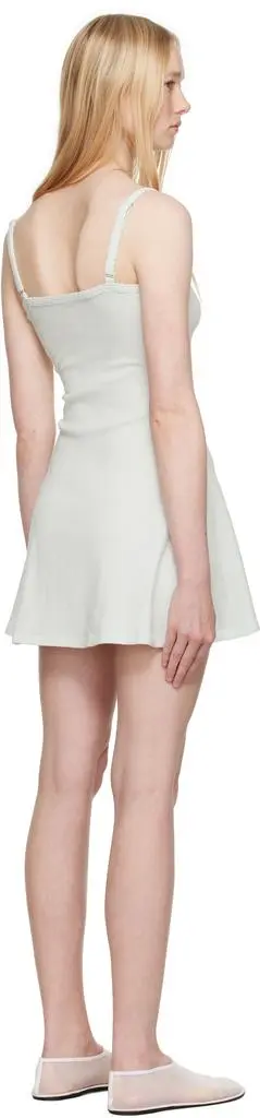 SKIMS Blue Drop Needle Pointelle Cami Minidress 3