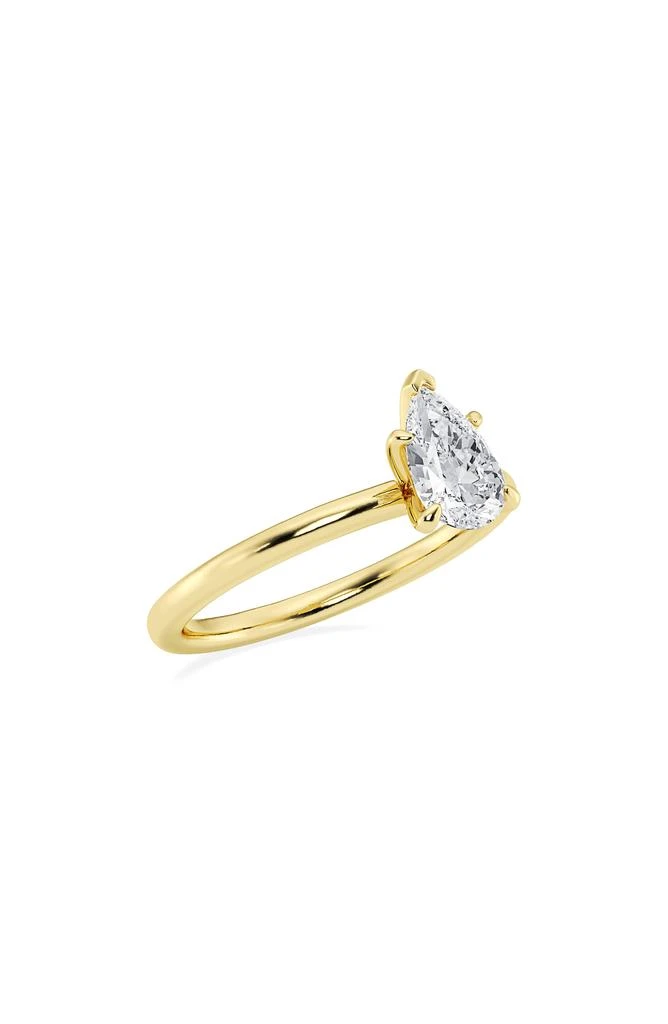 Badgley Mischka Pear Cut Lab Created Diamond Engagement Ring - 1.00 ctw 4