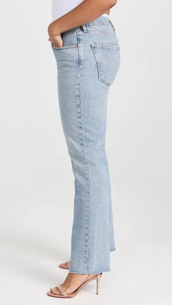 AGOLDE Lana Mid Rise Straight Jeans 10