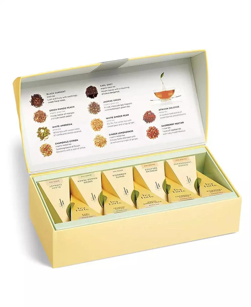 Tea Forte Tea Lovers Triple Play Tea Set, 10 Piece 5