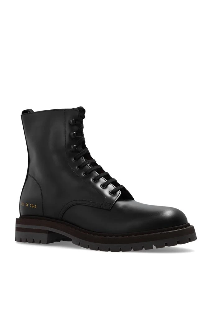 Common Projects Leather combat boots 4
