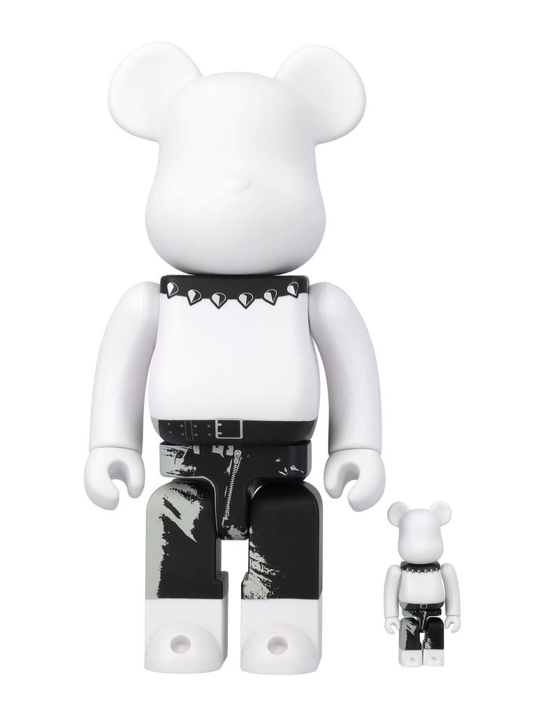 Medicom 100%+400% Stay Puft Marshmallow Man Be@rbrick White