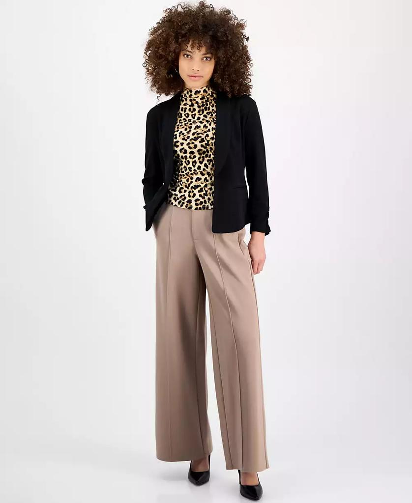 Bar III Petite 3/4-Sleeve Shawl-Collar Blazer, Created for Macy's
