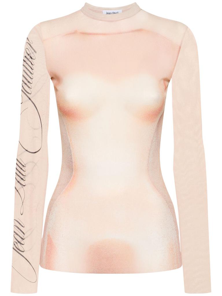 Tシャツ・カットソー JeanPaul GAULTIER 'The Ecru Tattoo' T-shirt Jean Paul Gaultier - Jean Paul Gaultier | The Ecru Tattoo T