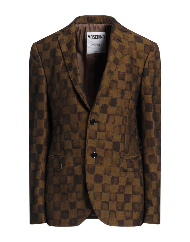 Moschino Color-block grain de poudre wool blazer - Jackets