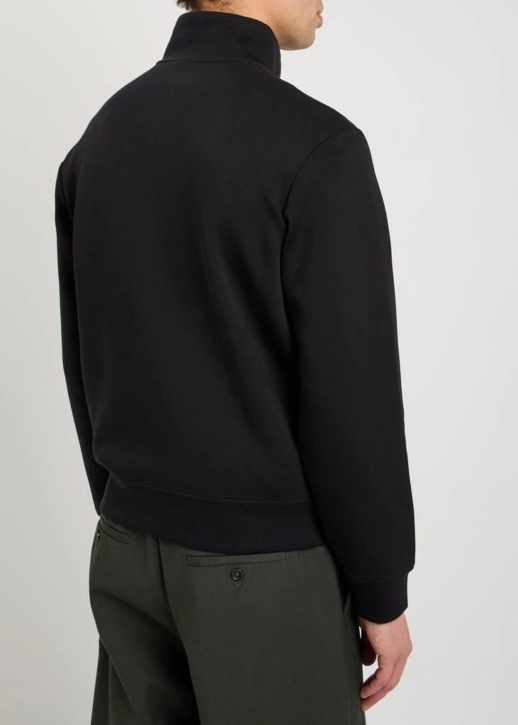 Emporio Armani Logo-embroidered jersey sweatshirt 3