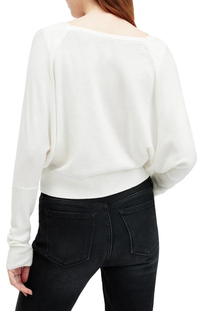 ALL SAINTS Ridley Merino Wool Cowl Neck Sweater 9