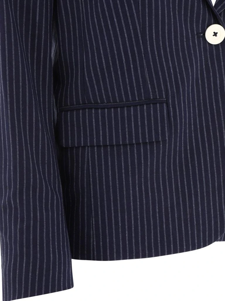 INES DE LA FRESSANGE Ines De La Fressange Pinstripe Blazer Jacket 4