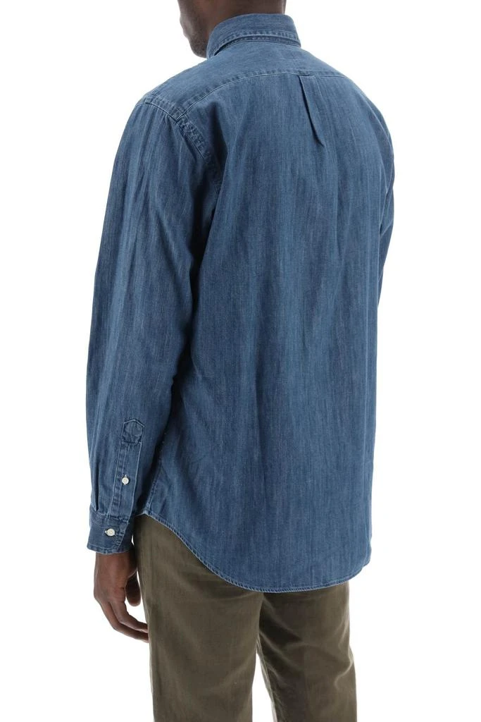 Ralph Lauren custom fit shirt in lightweight denim 3