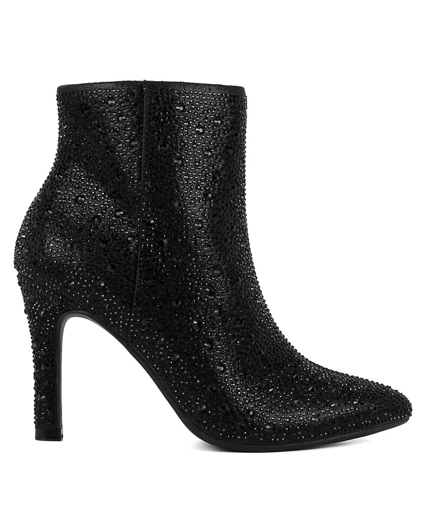 Sugar Women's Vecna 2-Pointed Toe Embellished Dress Booties