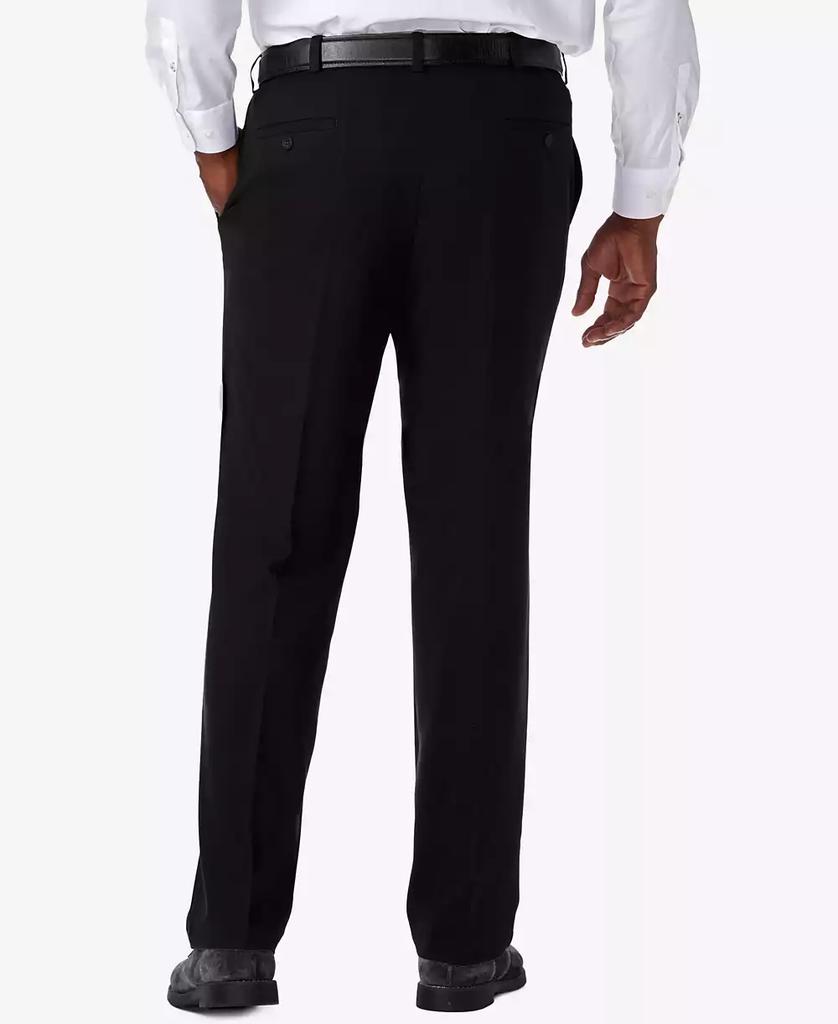 Haggar Men's Big & Tall Cool 18® PRO Classic-Fit Expandable Waist Flat Front Stretch Dress Pants