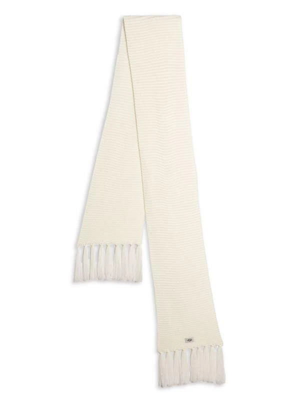 UGG Textured Wool Blend Scarf 2