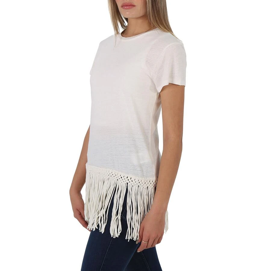 Ralph Lauren Ladies Fringed Hem T-Shirt 3