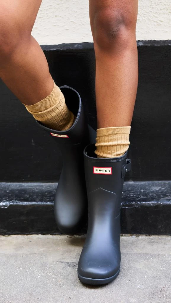 Hunter Refined Short Matte Boots 2