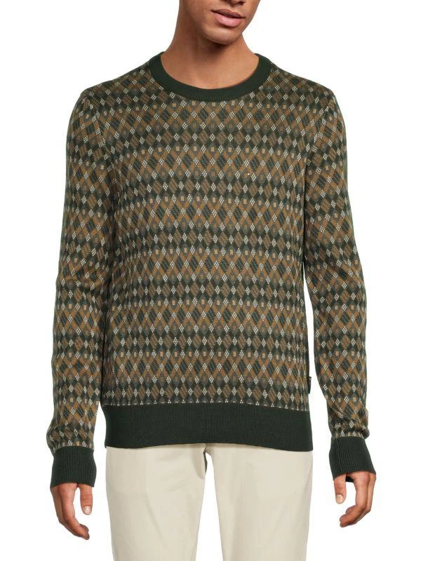 Ben Sherman Pattern Sweater 1