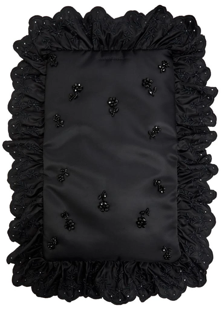 Simone Rocha Pillowcase embroidered padded clutch 6