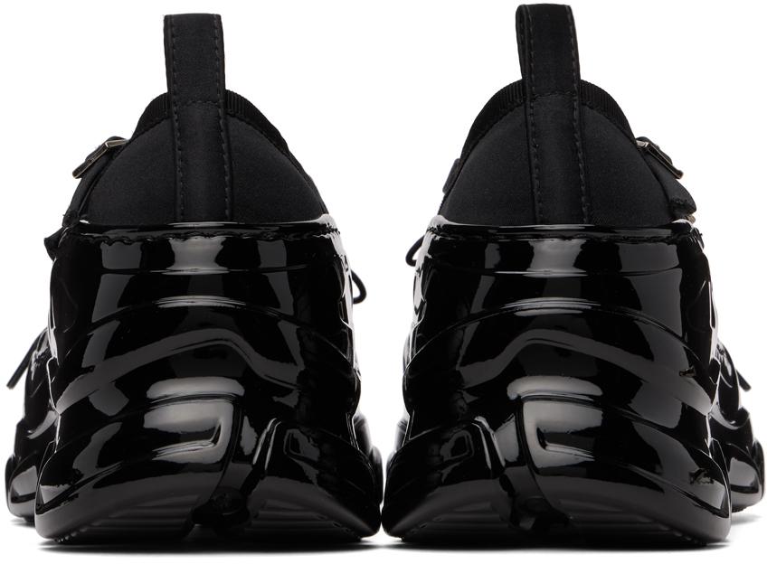 【Simone Rocha】ブラックClassic Criss Cross Tracker シューズ simone-rocha-Silver-Classic-