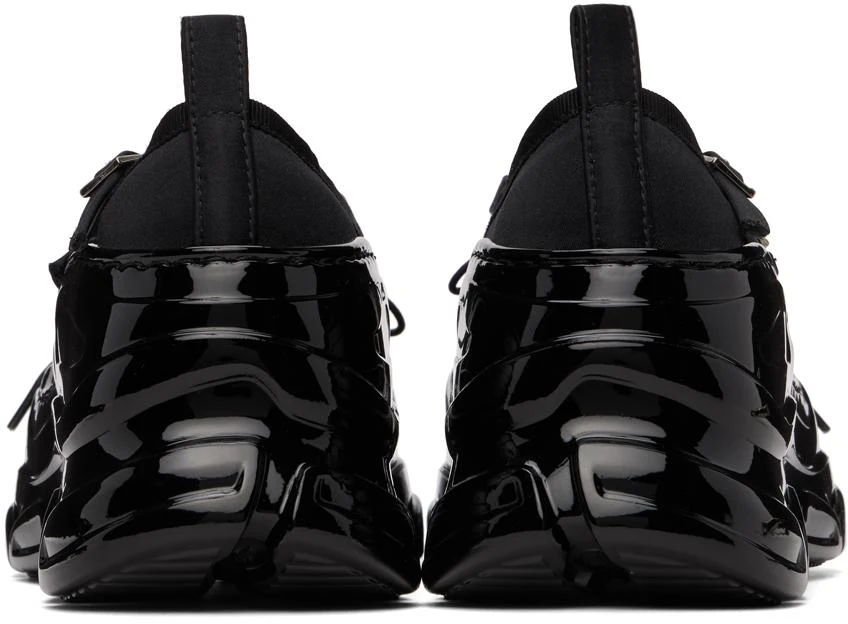 Simone Rocha Black Classic Criss Cross Tracker Ballerina Sneakers 2