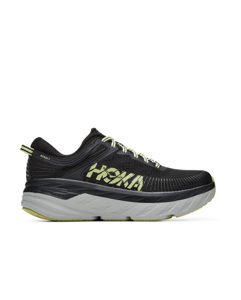 Hoka One One Men's Bondi 7 Running Shoes In Blue Graphite/butterfly 1