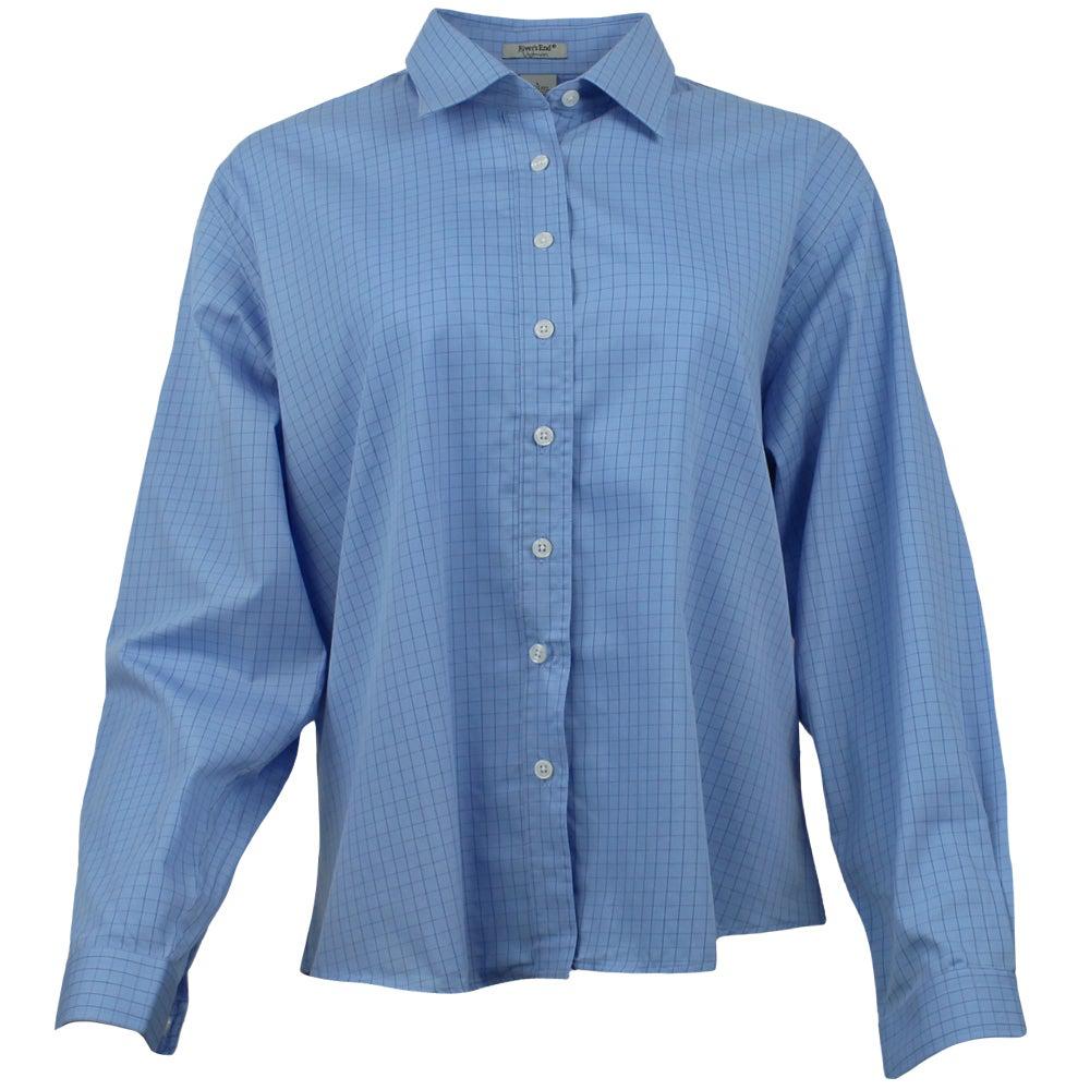 River's End EZCare Check Woven Long Sleeve Button Up Shirt