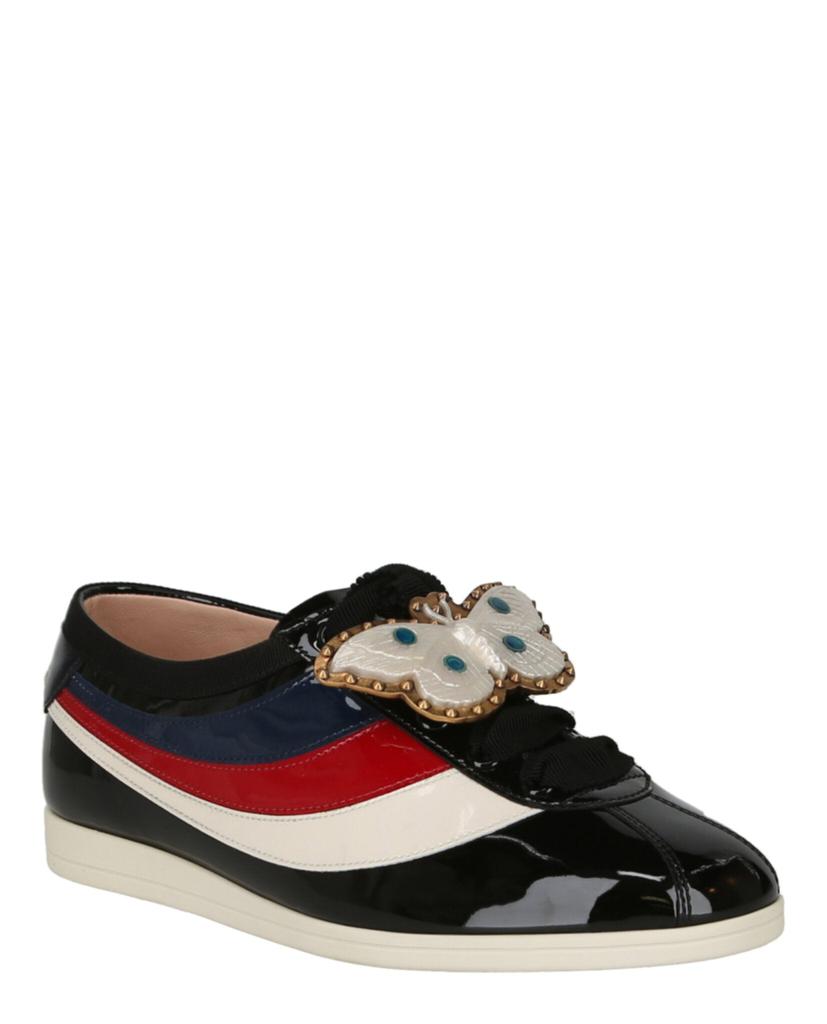 Gucci Falacer Patent Leather Sneakers