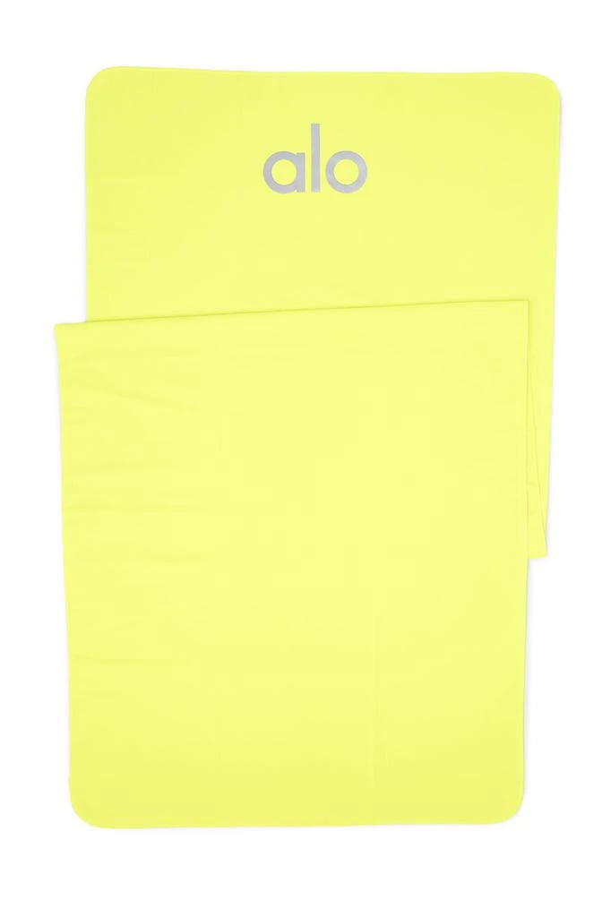 Alo Grounded No-Slip Towel - Highlighter 1