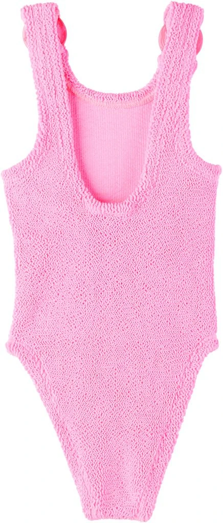 Hunza G Baby Pink Domino Swimsuit 2