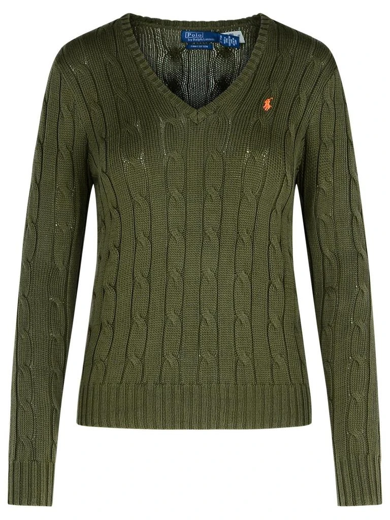 Ralph Lauren Polo Ralph Lauren Kimberly V-Neck Cable-Knit Jumper 1